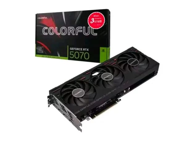 COLORFUL 지포스 RTX 5070 GAMING D7 12GB 피씨디렉트 (965,337원/무료)