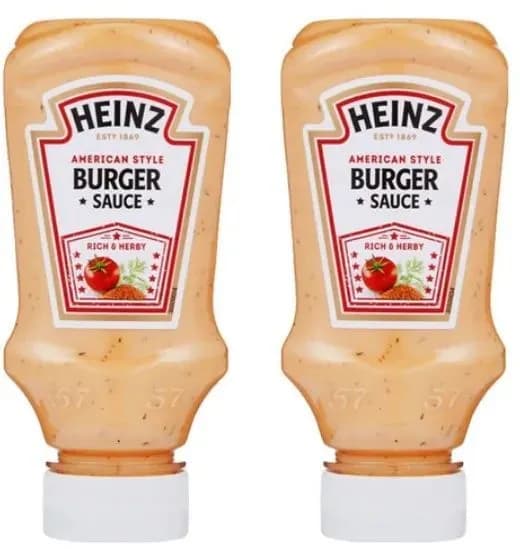 하인즈 버거소스, 230g, 2개 (4,200원/무료)