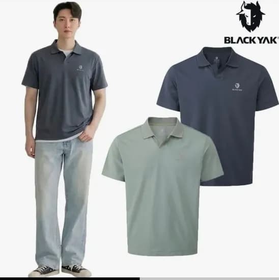 블랙야크 기능성 피케 카라반팔티 (26,140원/3,000원)