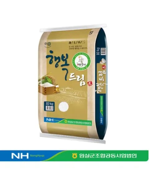 25년산 임실농협 행복드림 새청무쌀 10kg(특등급) (28,980원/무료)