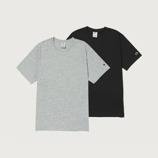 챔피온 베이직 반팔 2팩 (24,990원/무료)