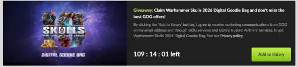 Warhammer Skulls 2026 Digital Goodie Bag (0원/무료)