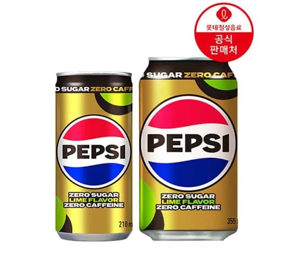 펩시 제로 라임향 제로카페인 355ml 24캔 210ml 30캔