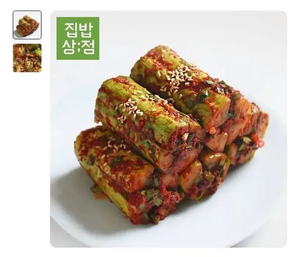 국내산 전라도 오이소박이 김치 1kg (6,770원/무료)
