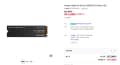 Western Digital WD BLACK SN850X M.2 NVMe (2TB) (513,690원/2,500원)