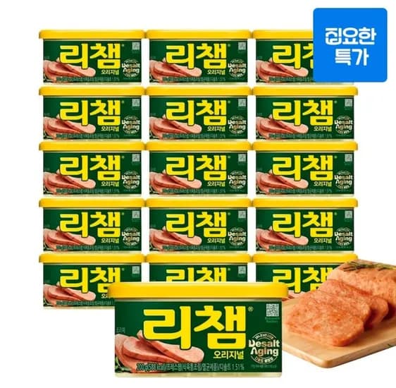 리챔 200g 16캔 (27,821원/무료)