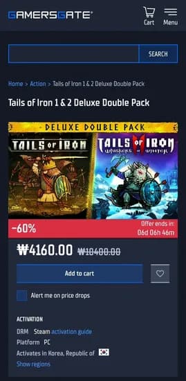 Tails of Iron 1 & 2 Deluxe Double Pack