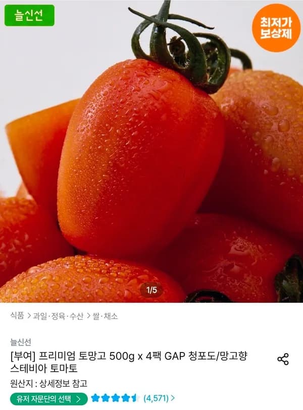 스테비아 토망고 500g 4팩 12,938원