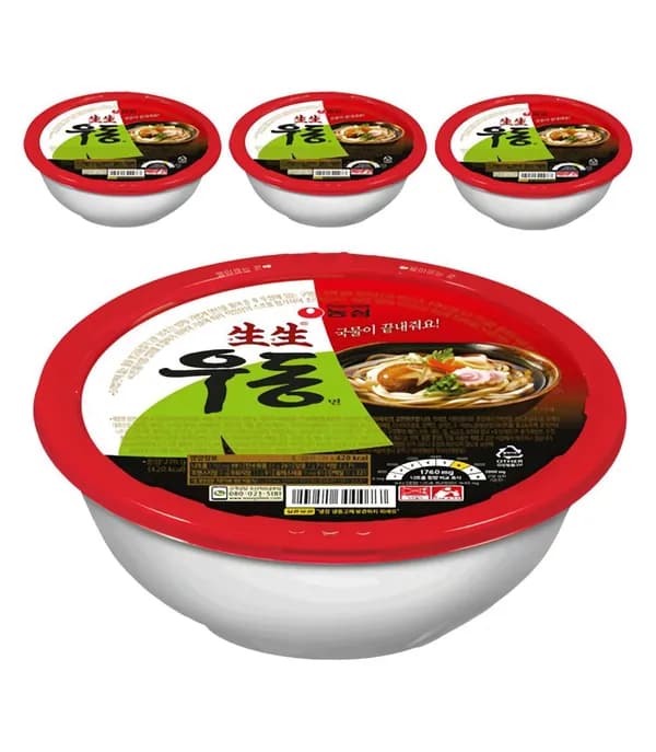 생생우동 컵 4개 8,200원