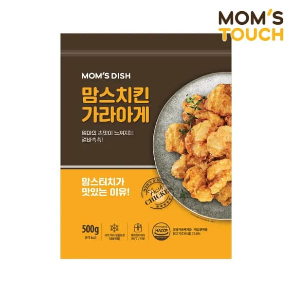 맘스터치 치킨 가라아게 500g 12봉 (33,843원/무료배송)