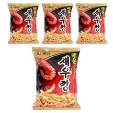 매운 새우깡 90g 4개 (4,060원) (와우무료)