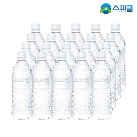 스파클 생수 500ml 40병 ( 7,480원 / 무료 배송 )