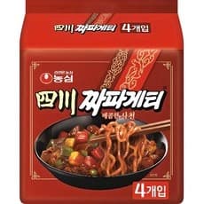 짜파게티 사천 137g 4개 (3,760원/와우무료)