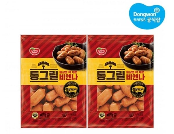 동원 통그릴비엔나, 보성홍차, 딤섬만두, 참치액(다양/무료)