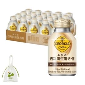 조지아 고티카 리치 아로마 라떼 270ml X20입 1박스 + 사은품 (20,960원/무배)