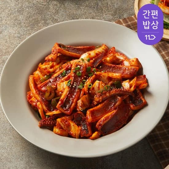 쿡솜씨 매콤오징어볶음 밀키트 2인분 ( 6,120원 / 3,500원 )