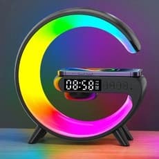 CNTCSM 고속 무선충전 무드등 감성 스마트 led 시계조명 블루투스스피커 (8,770원 / 무료)