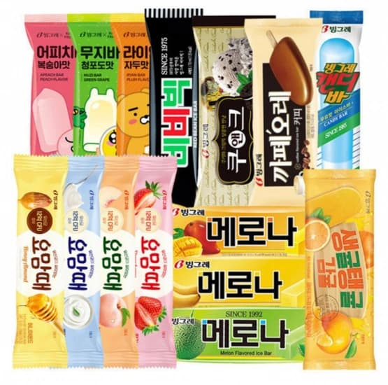 메로나 20개 +비비빅(팥) 20개 등 인기아이스크림 바 40개 골라담기 (18,150원/무배)