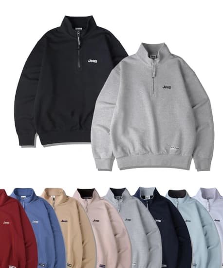 지프(JEEP) 반집업 맨투맨 (20,700원/무배)