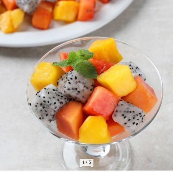 냉동 열대과일 망고 파파야 용과 3종 1kg + 1kg (10,910원/무료)
