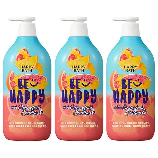 해피바스 스마일 바디워시 900g 3개 (10,900원/무배)