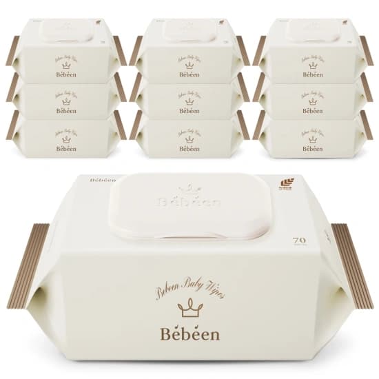 베베앙 프리미엄 골드 물티슈 고평량 엠보싱 캡형 70매 10팩 (코인딜) (6,623원/무료)