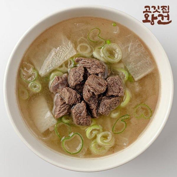 고깃집왕건 한우 소고기 무국 650g 2팩 (9,450원 / 무료)