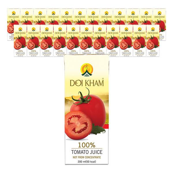 도이캄 토마토 100% 착즙 주스, 200ml, 24개 ( 28,800원 / 무료 배송 )