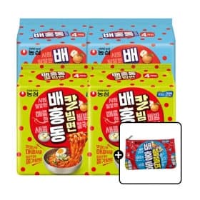 배홍동 칼빔면 8입 + 배홍동 비빔면 8입 총 16봉 (13,150원) (무료)