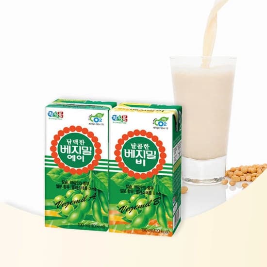 정식품 베지밀 담백한 A(에이) 달콤한 B(비) 190ml 48팩 27900원