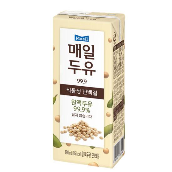 매일유업 매일두유 99.9 190ml (48개) 상품:28470원 , 배송비:무료