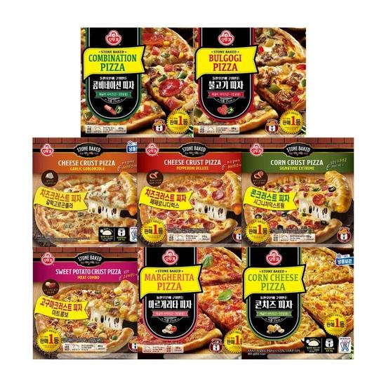 오뚜기 콤비네이션 피자 415g 3판+2판 (19,760원/무료)