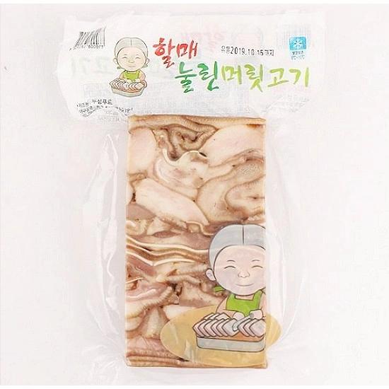 한솔식품 할매 눌린머릿고기 500g (1개) 상품:9890원 , 배송비:3500원