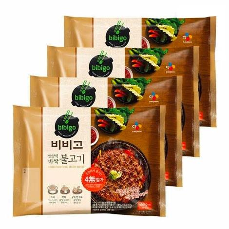 CJ제일제당 비비고 언양식 바싹 불고기 460g (4개) 상품:28940원 , 배송비:무료