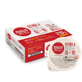 햇반 210g 24입 (1박스) 24400원/무배