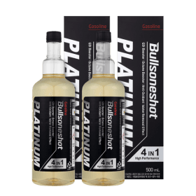지마켓)(1+1행사) 불스원샷 플래티넘 연료첨가제 4IN1 500ML 2종택1(휘발유 경유)