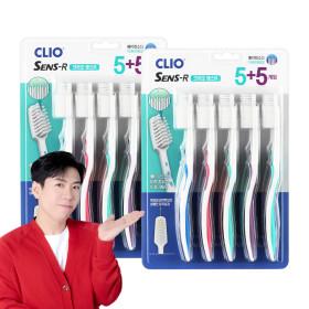 지마켔)센스R 베이킹소다 이중미세모 칫솔 5+5입 2개 총 20입 12,250원 10,350원