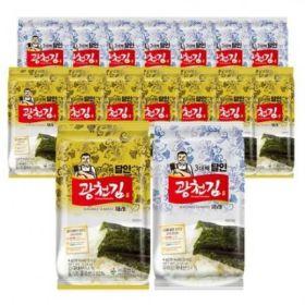 지마켓）3대째 달인 재래 파래 혼합 광천김 64g 1개 64g x