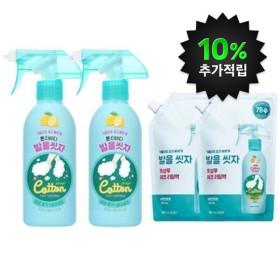 지마켓) 발을씻자 풋샴푸 레몬향 본품 385ml 2개+ 레몬향 리필 500ml 2개 17900원/3만이상 무배