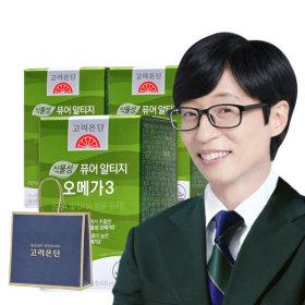 식물성 퓨어 알티지 rTG오메가3 60캡슐 x 3개 (6개월분) +쇼핑백 46900원/무배