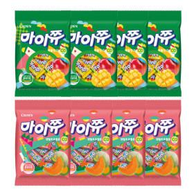 지마켓)마이쮸 필로우 100g(캔털루프멜론 4개+애플망고 4개)