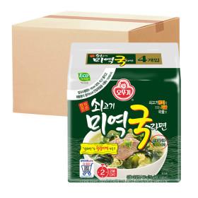 지마켓）오뚜기 쇠고기 미역국라면 멀티팩(115g4개입) x 8팩(총32개입) 21% 기존가46,400원 46,400원 36,400원