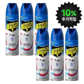 지마켓) 에프킬라 모기약 에어로졸 킨 500ml 6개 20900원/ 3만이상 무배