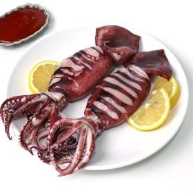 간편 손질 통오징어 1kg 4-6미 2개 구매 시 사은품 초장 3개시 석쇠까지 ( 16,580원 / 무료 배송)