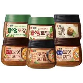 토장찌개 양념 450g 3종(일반/꽃게/차돌) 등 2+2개 골라담기 +사은품증정 &lt; 15,210원 / 무료 배송 &gt;