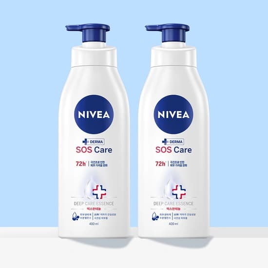 니베아 SOS 케어 바디로션 400ml X 2개 (17800/무료)