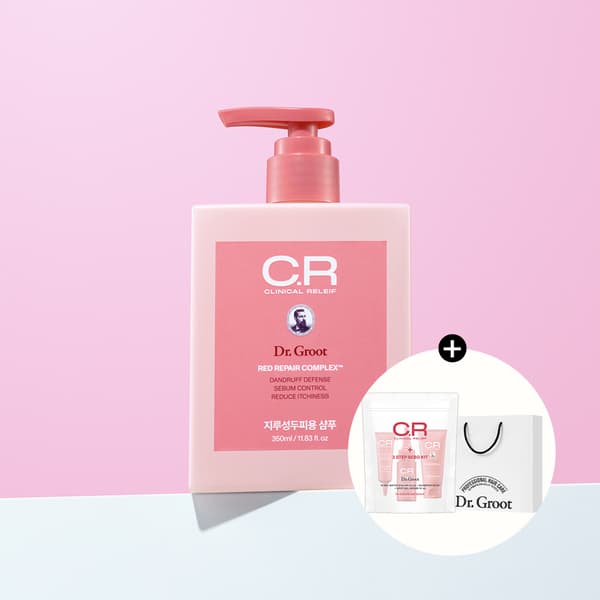 닥터그루트 클리니컬 릴리프 지루성 두피용 샴푸 350ml+(증정)7일체험KIT + 쇼핑백 (34000/무료)