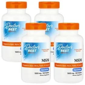닥터스베스트 옵티MSM 함유 1500mg 120정 4통 (37,510원) (무료)