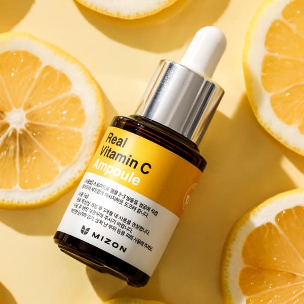 고함량 비타민19% 미즈온 리얼 비타민C 기미 잡티 앰플 15ml (10900/무료)