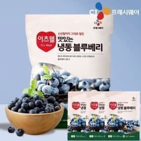 지마켓)(신선집중) 이츠웰 맛있는 냉동 블루베리 1kgx3개 외 4개/5개 옵션선택